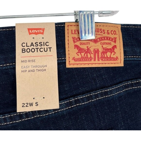 Levi's Jeans Women's Size 22 W S Classic Bootcut Hypersoft - Picture 8 of 9